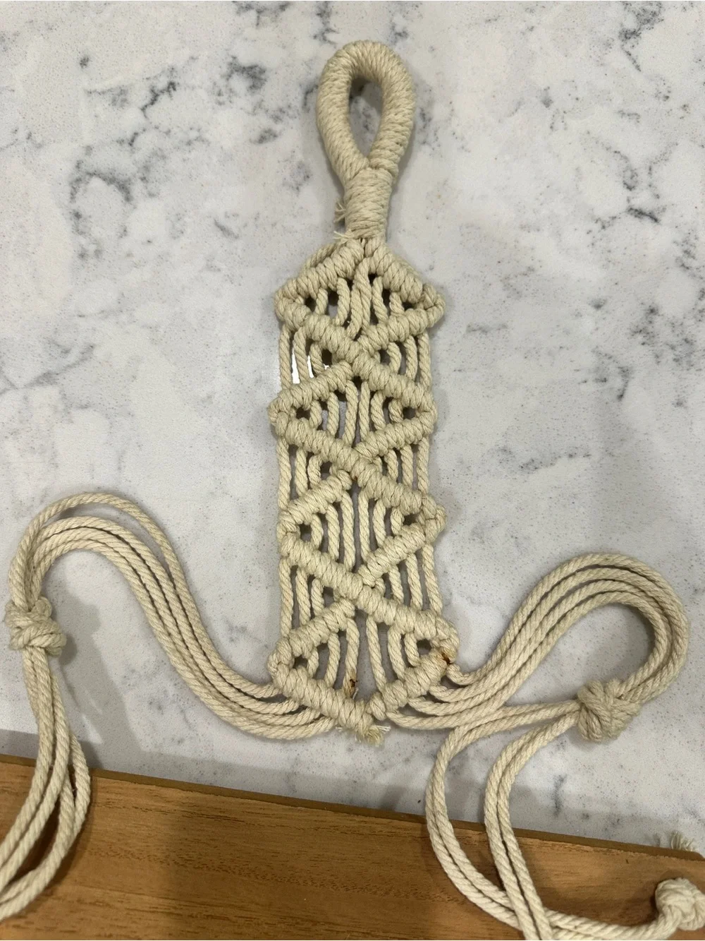Source Unknown beautiful macrame